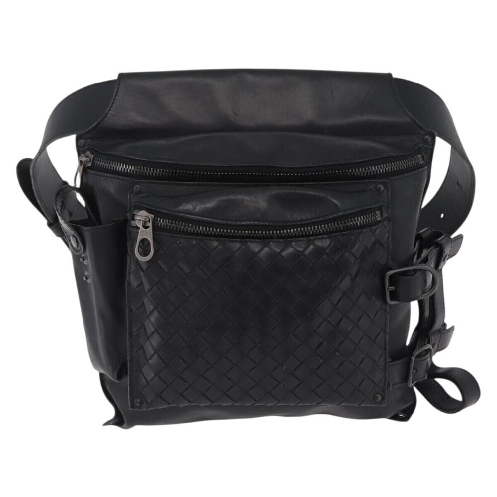 Bottega Veneta Utility Waist Leather with Intrecciato